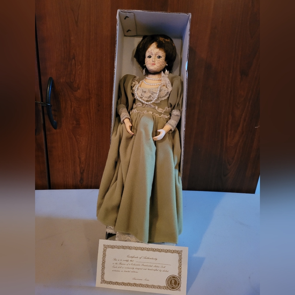 VINTAGE PORCELAIN DOLL